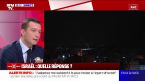 "La réponse israélienne est légitime", affirme Jordan Bardella