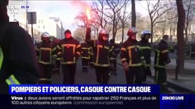 Pompiers: une manifestation pour dénoncer leurs conditions de travail