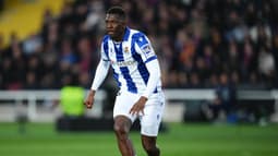 Le latéral Hamari Traoré lors d'un match avec la Real Sociedad, le 2 mars 2025