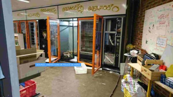 Les images de la faculté de Tolbiac après son évacuation Les images de la faculté de Tolbiac après son évacuation
