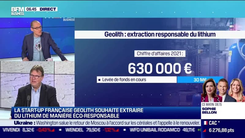 Jean-Philippe Gibaud (Geolith) : Geolith souhaite extraire du lithium de manière éco-responsable - 03/11