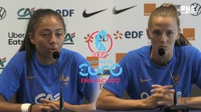 Équipe de France (F) : Les Bleues veulent "entrer encore plus dans le cœur de Français" en gagnant l'Euro