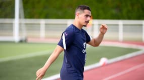 Wissam Ben Yedder avec l'équipe de France.