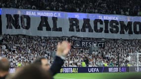 Le tifo du Real Madrid contre Benfica le 25 février 2026