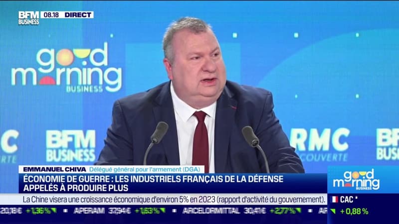Économie de guerre: les industriels français de la défense appelés à produire plus