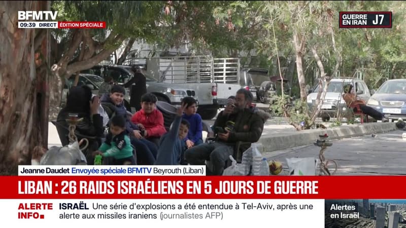 Guerre au Moyen-Orient: 918 personnes ont dormi dans un centre de réfugiés à Beyrouth