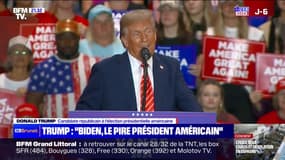 "Vous ne pouvez pas être président si vous détestez les Américains": Donald Trump répond à Joe Biden après ses propos sur ses partisans qualifiés "d'ordures"