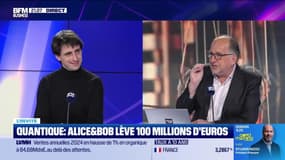 Théau Peronnin (Alice & Bob) : Quantique, Alice & Bob lève 100 millions d'euros - 28/01