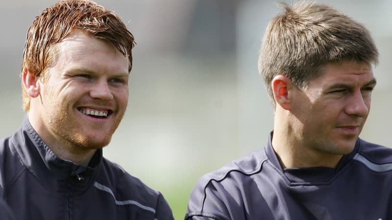 Riise et Gerrard en 2006