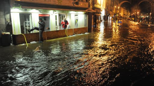 Présentée comme l'un des points les plus exposés face à ces nouvelles intempéries, Morlaix, était sur le pied de guerre le 6 février 2014.