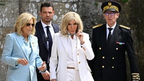 Frédéric Périssat, lors d’une de ses dernières apparitions comme préfet de la Manche, le 26 juillet 2023