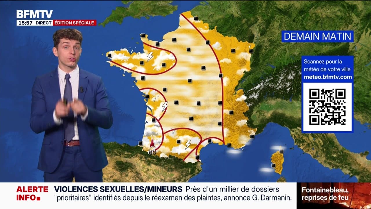 La météo pour ce jeudi 16 juillet 2026