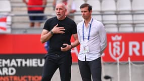 Eric Roy et Grégory Lorenzi en septembre 2023