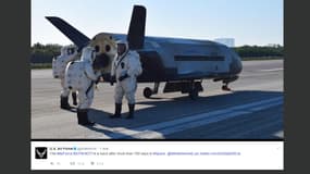 Le Boeing X-37 a atterri dimanche au Kennedy Space Center de Cap Canaveral, en Floride. 