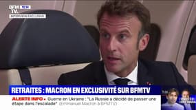 Emmanuel Macron: "La réforme des retraites est une nécessité"