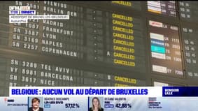 Belgique: aucun vol au départ de Bruxelles en raison d'une grève