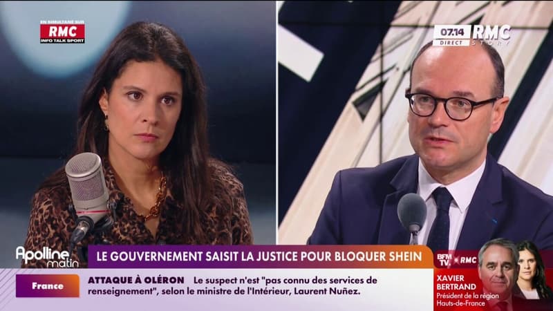 Shein / Gouvernement : "Roland Lescure reçoit aujourd'hui les fournisseurs d'accès"