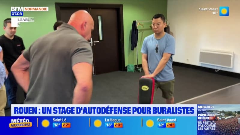 Rouen: un  stage d'autodéfense pour les buralistes