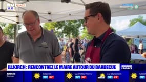 Illkirch-Graffenstaden: le maire rencontre ses habitants autour d'un barbecue