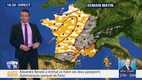 La météo pour ce jeudi 10 janvier 2019