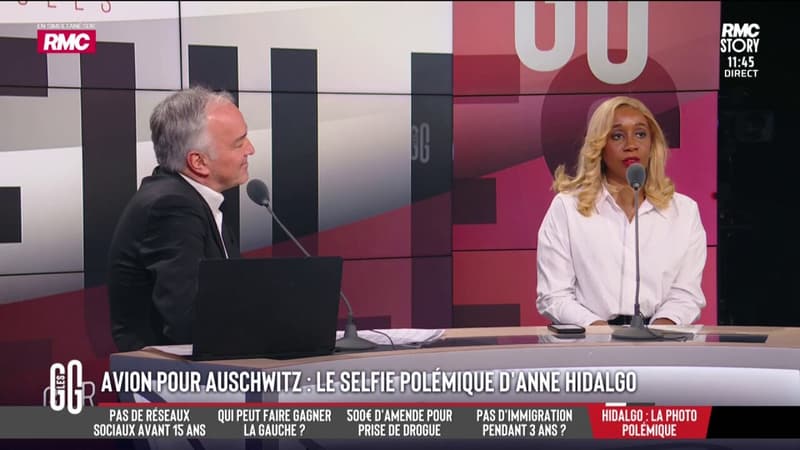 La photo polémique d'Anne Hidalgo et d'autres élus parisiens dans un avion pour Auschwitz