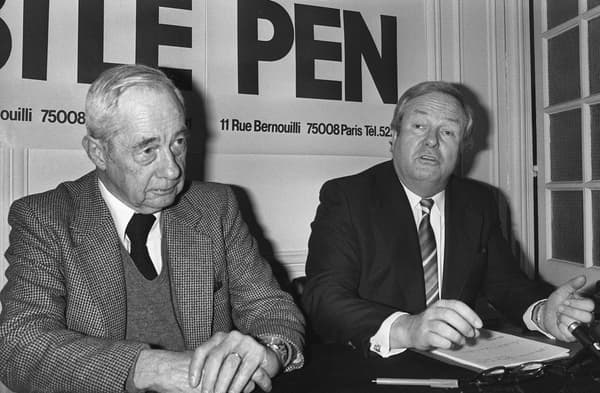 Jean-Marie Le Pen en 1981 Jean-Marie Le Pen en 1981