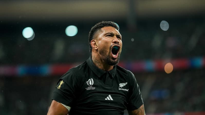 Ardie Savea a été élu homme du match contre l'Irlande, le samedi 14 octobre 2023