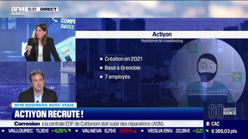 Vous recrutez : Capgemini / Actiyon - 04/11