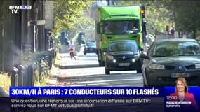 À Paris, les automobilistes ont du mal à respecter les 30km/h et les radars crépitent