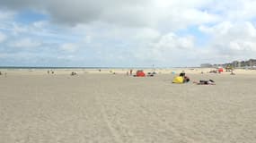 La plage de Dunkerque.