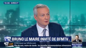 Le Maire: "On ne peut pas accepter que des PME européennes paient plus" que les GAFA