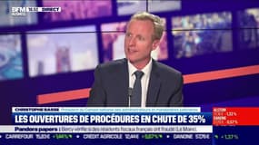 Christophe Basse (AJMJ) : Les ouvertures de procédures en chute de 35% - 05/10