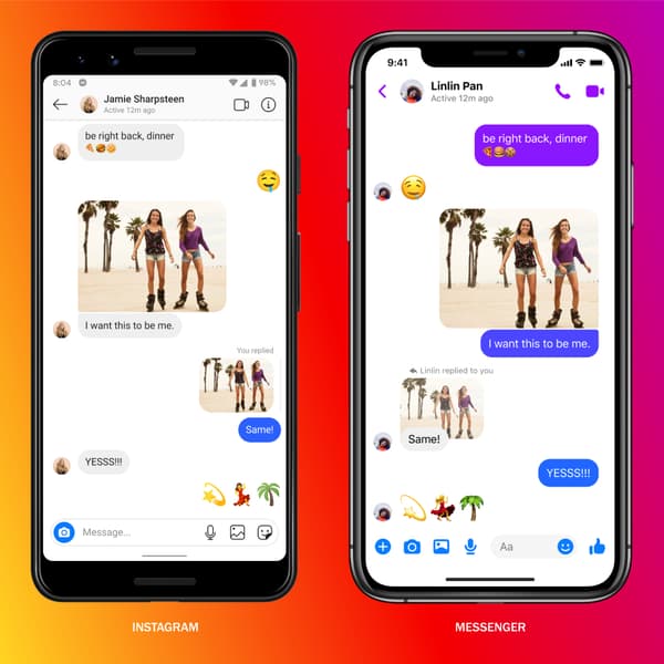Messenger bientôt intégré à Instagram Messenger bientôt intégré à Instagram