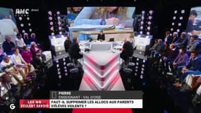 #Allocations - "Il y a des parents qui ne font pas leur devoir éducatif qui est pourtant inscrit dans le Code civil.  Ils sont en faute !!  