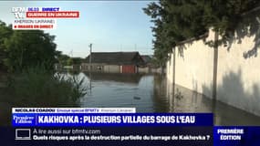 Ukraine: la ville de Kherson en partie inondée après la destruction partielle du barrage de Kakhovka