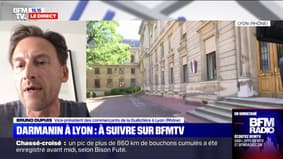 "On commerce dans une atmosphère très loin d'être sereine", raconte Bruno Dupuis, vice-président des commerçants de La Guillotière