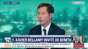 François-Xavier Bellamy (LR) sur le Brexit: "Tout plutôt qu'une sortie sans accord"