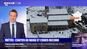 Météo: chutes de neige et crues record