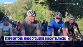 Hautes-Alpes: 16.000 cyclistes amateurs empruntent de parcours du Tour de France