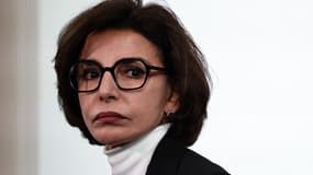 La ministre de la Culture Rachida Dati au Musée du Luxembourg, le 11 mars 2024 à Paris.