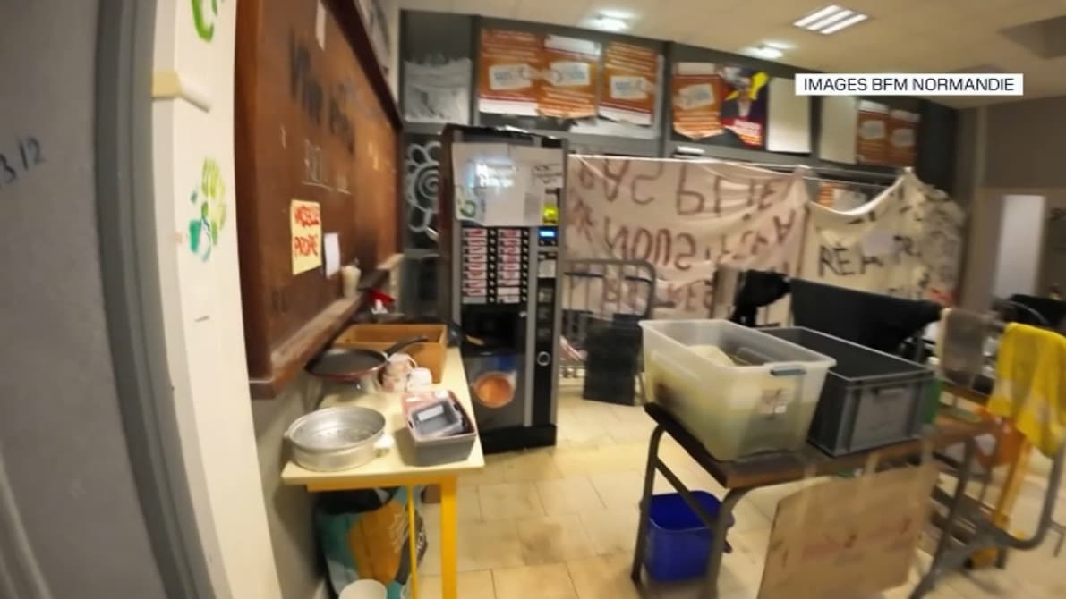 Les images des importantes dégradations à l'université de Caen après six semaines d'occupation