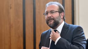 Gérard Dalongeville, à l'ouverture de son procès le 27 mai dernier, au tribunal de Béthune (Pas-de-Calais).