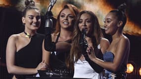 Le groupe Little Mix, récompensé aux Brit Awards, le 22 février 2017
