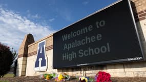 Le lycée Apalachee, oùa eu lieu une fusillade le mercredi 4 septembre 2024.