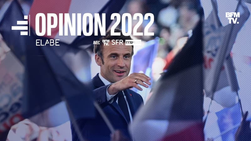 SONDAGE BFMTV. Présidentielle J-2: Emmanuel Macron continue de creuser l'écart avec Marine Le Pen au second tour