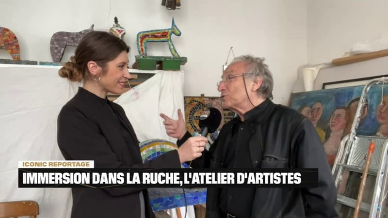 L'iconic reportage : Immersion dans La Ruche, la cité d'artistes - 26/05/23