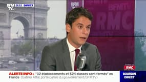 "Quelles que soient les décisions, on les prendra parce que c'est responsable" Gabriel Attal était sur RMC