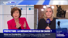 Marine Le Pen face à Ruth Elkrief - 07/10