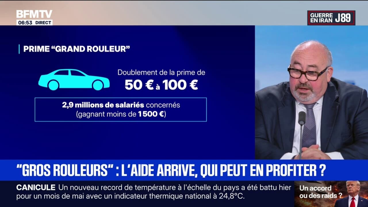Prime "grands rouleurs": qui peut en bénéficier?