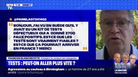 Tests: peut-on aller plus vite? BFMTV répond à vos questions